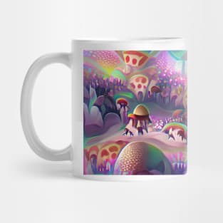 Psychedelic Mushroom World Mug